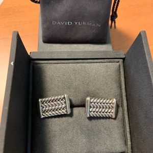 David Yurman Chevron Cufflinks